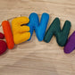 Handmade Felt Letter Bunting