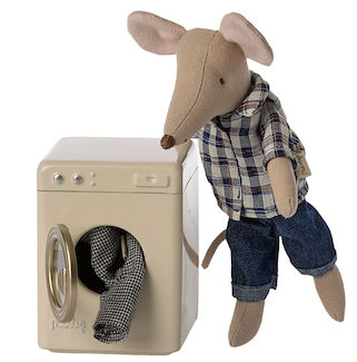 Maileg Washing Machine Mouse