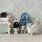 Sink dresser mouse green