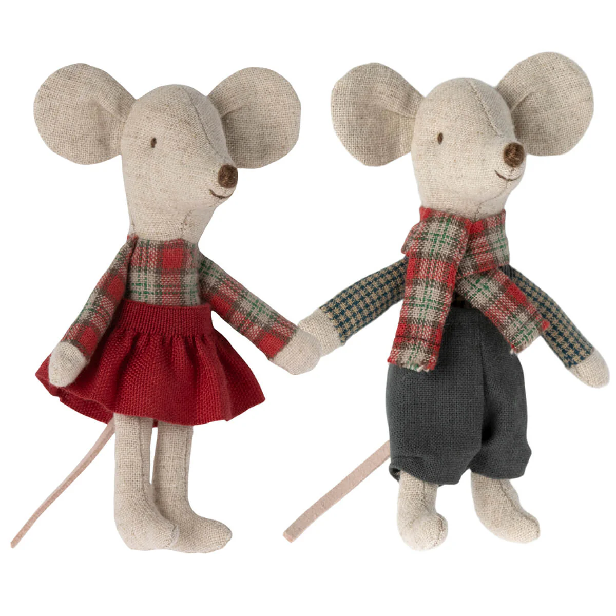 Winter mice twins
