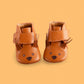 Squirrel Leather Slippers